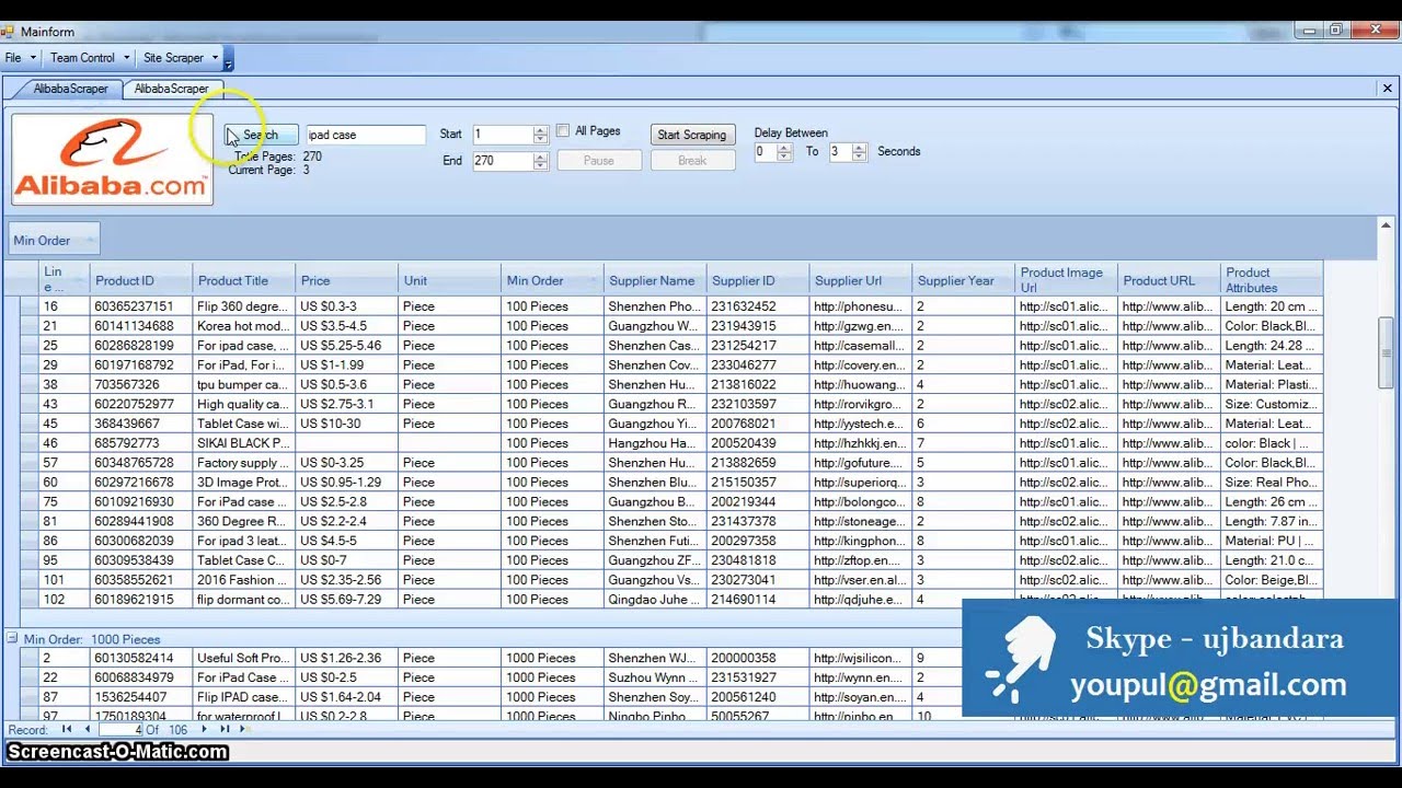 Data Scraping Tools for Amazon data handling with website Data crawler