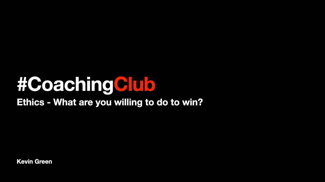 Ethics and Coaching