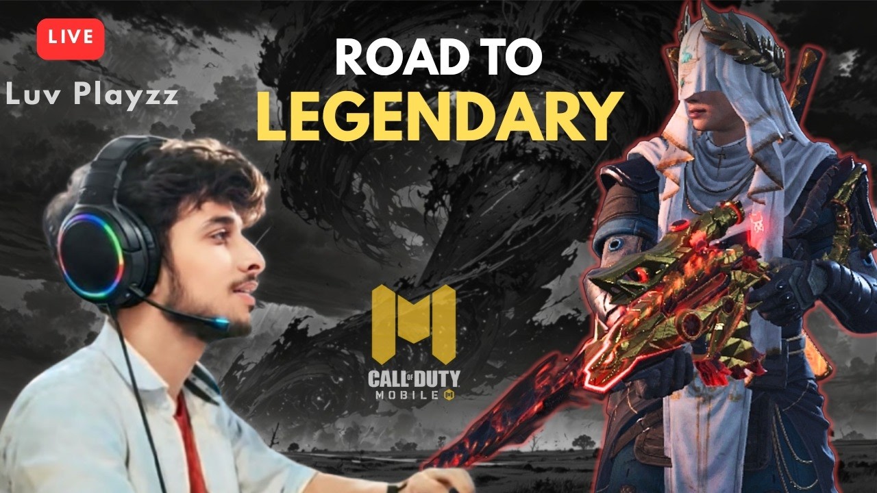 ROAD TO LEGENDARY🔥| INTENSE TEAMWORK | CODM LIVE | MULTIPLAYER | LUV PLAYZZ🔥