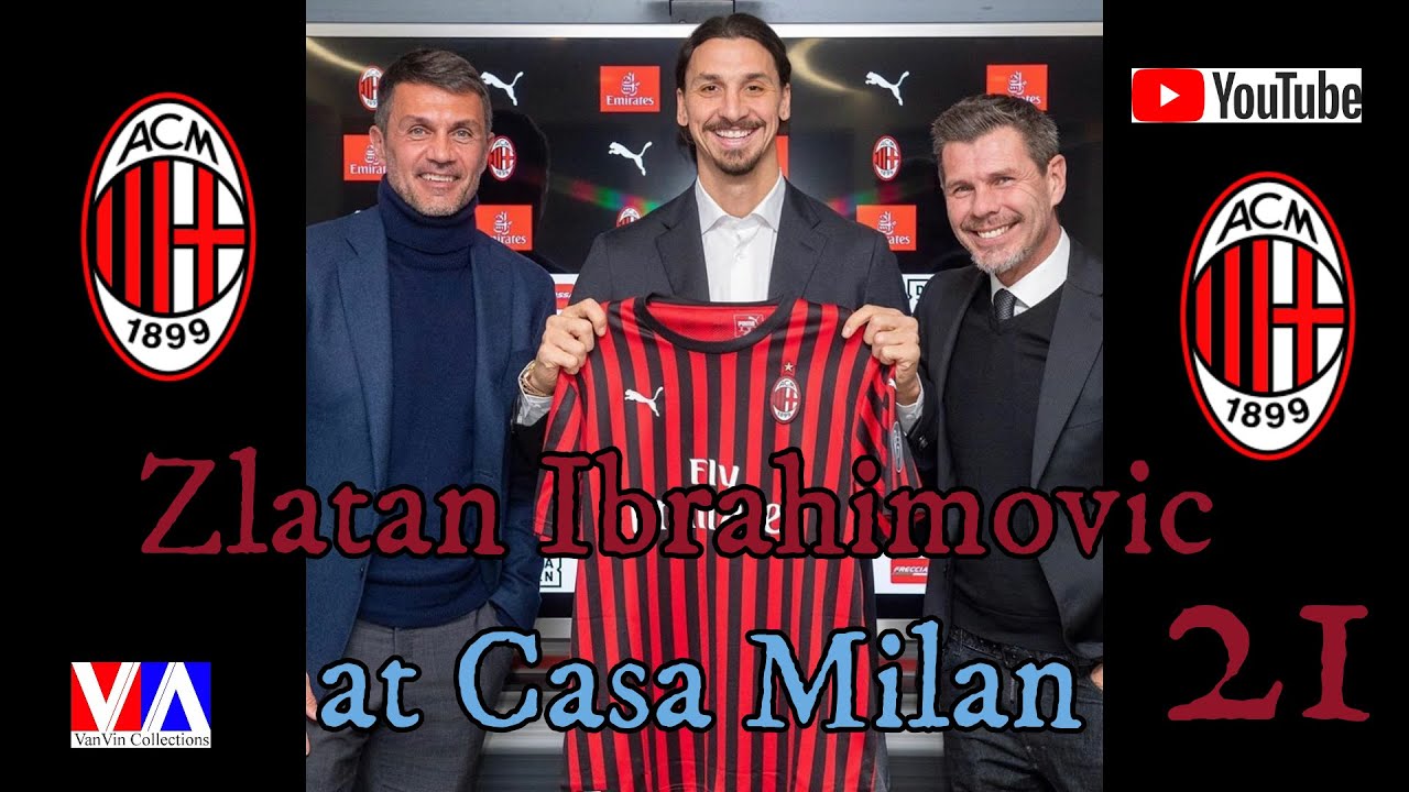 Zlatan Ibrahimovic - New Milan Player - Di Casa Milan - Berapa nomor punggung yang dipilih?? #IzBack