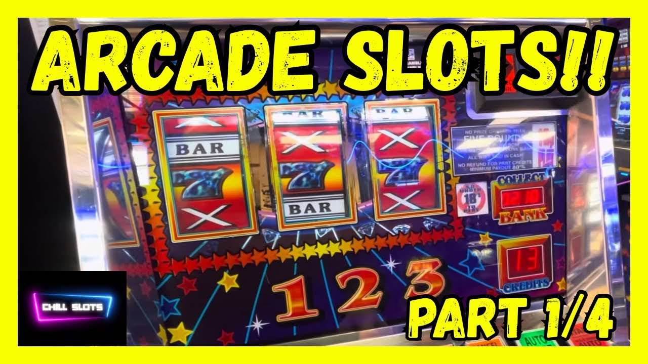 ЧАСТЬ 1/4 — АРКАДНЫЙ СЛОТ-ИГРОВОЙ СЕШ ОТ CASSINO И MR P’S BOGNOR REGIS с Chill Slots 🎰