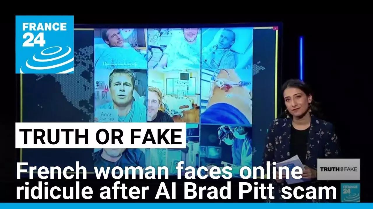 How an AI Brad Pitt conned a woman out of &euro;830,000, triggering online mockery &bull; FRANCE 24
