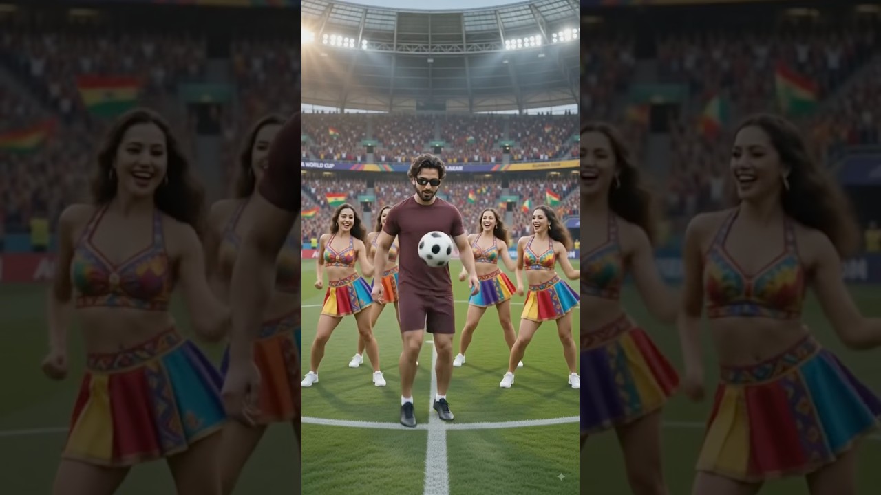 Siir Siir 🔥 | Nora Fatehi, Vegedream & Sanjoy | FIFA World Cup 2026 | Dance Edit | #shorts #fifa