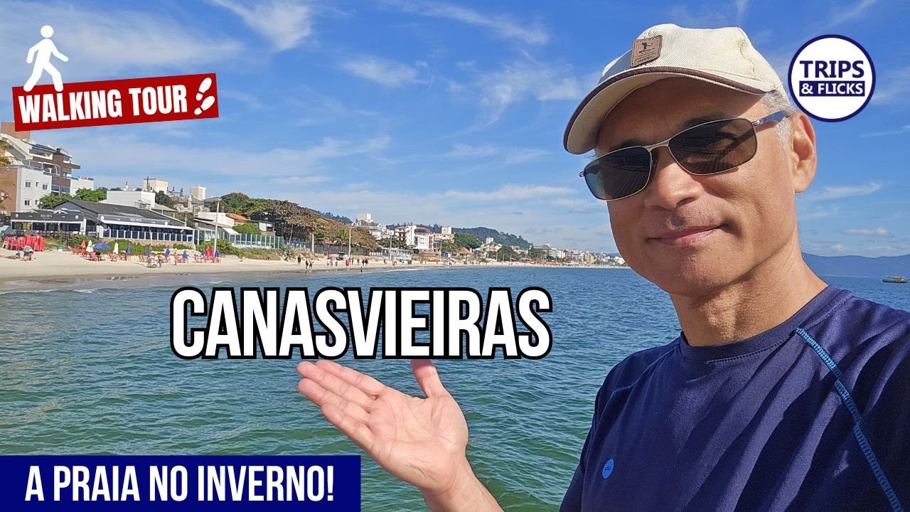 ❄️🐧☃️ Beleza de Inverno: Passeio a Pé em Canasvieiras num Domingo Encantador!