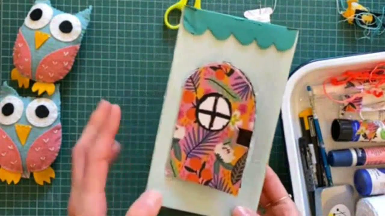 Owl Workshop - Making the paper house