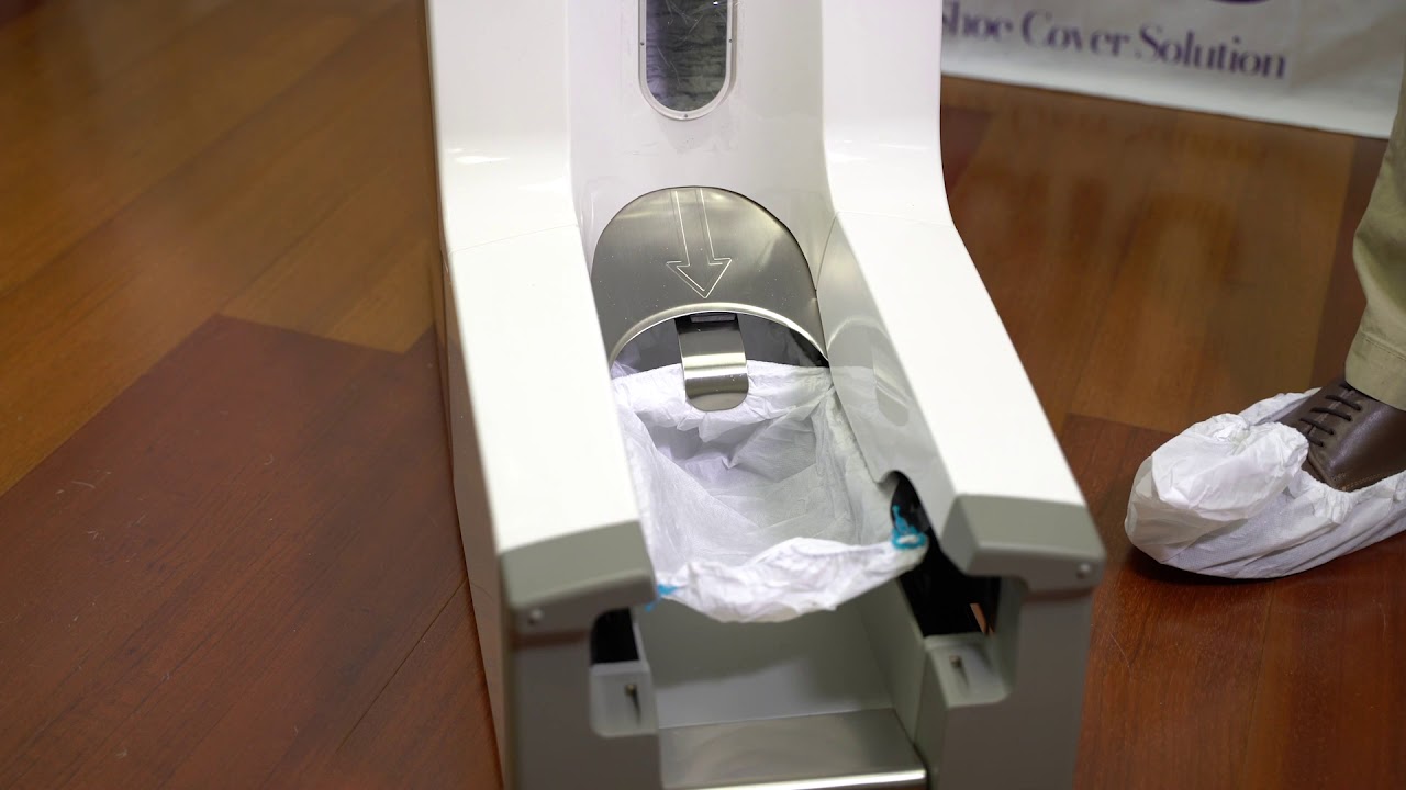 How to Use the Dispenser | Shoe Cover Magic Automatic Shoe Cover Systems