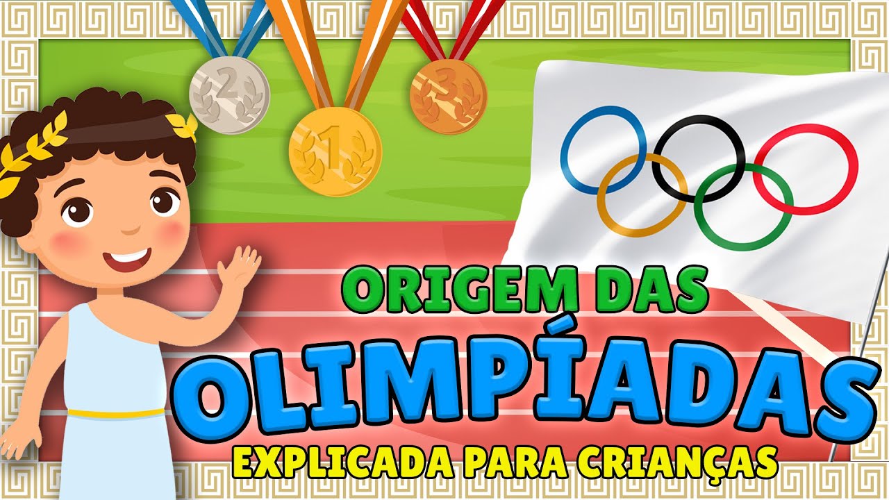 ORIGEM DAS OLIMPÍADAS EXPLICADA PARA CRIANÇAS | HORA DO CONTO | #39