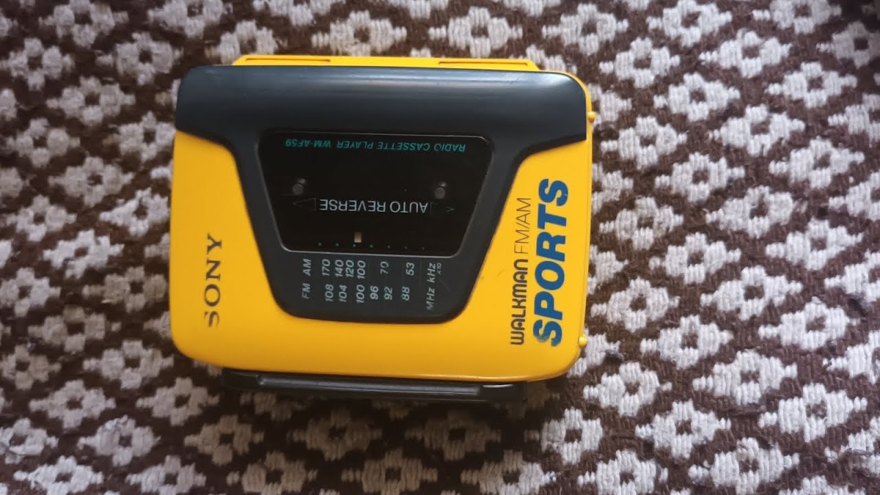REPARANDO walkman sony wm-af59( no le funciona la casetera)