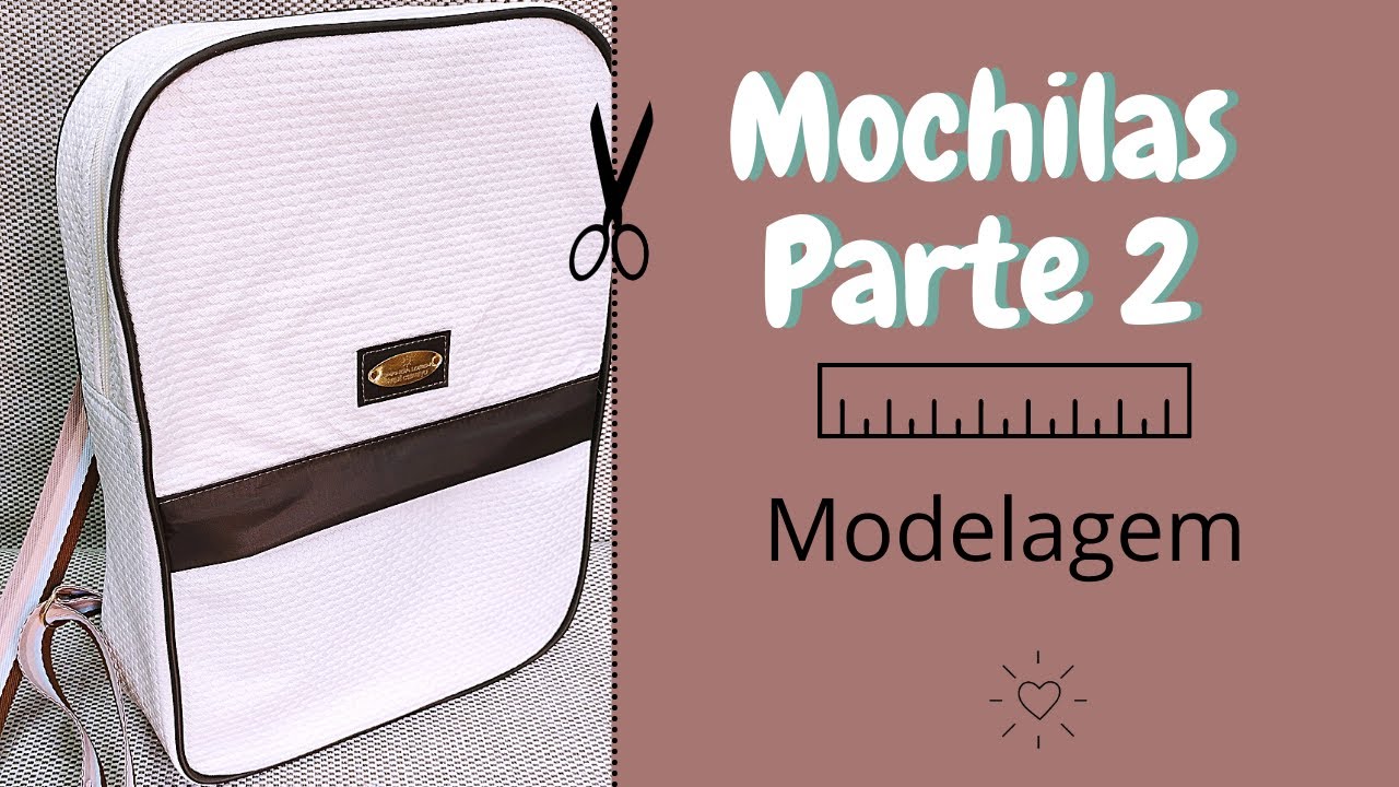 MOCHILA PASSO A PASSO - PARTE 1-  Como Fazer Modelagem de Bolsas - Amanda Loren Ateliê Criativo