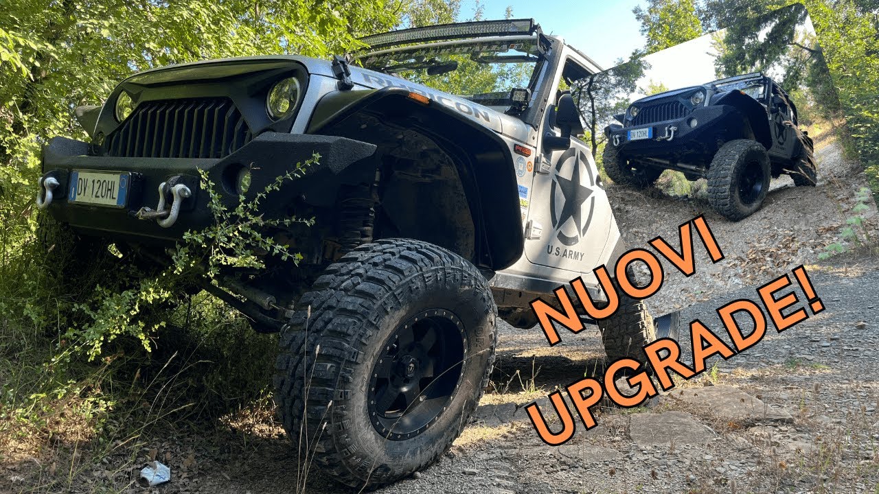 ABBIAMO FATTO ALTRE MODIFICHE AL NOSTRO WRANGLER RUBICON | proviamolo in FUORISTRADA