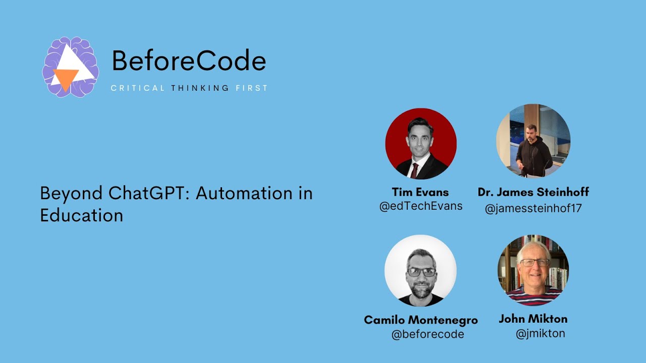 Beyond ChatGPT: Automation in Education