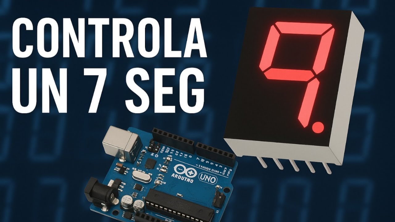 CONTROLA UN DISPLAY 7 SEGMENTOS Facil  