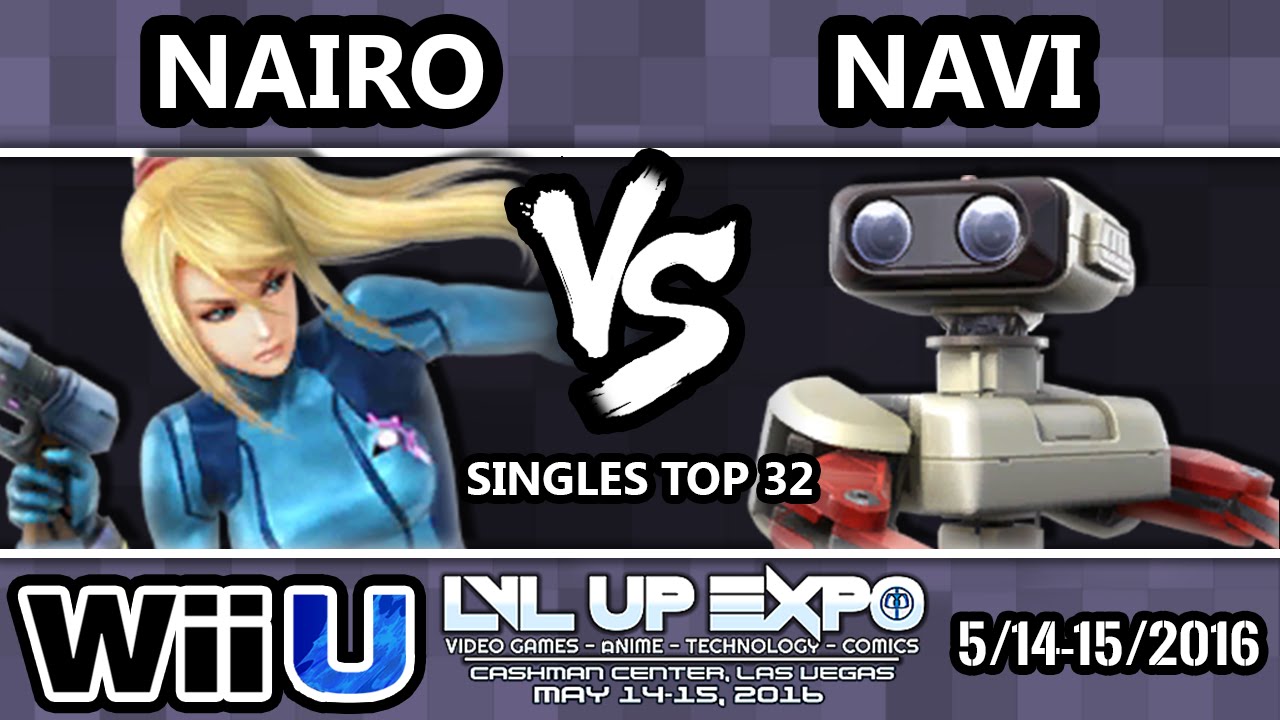 LVL Up Expo - Liquid | Nairo (ZSS) Vs. Navi (ROB) SSB4 Top 32 - Smash Wii U - Smash 4