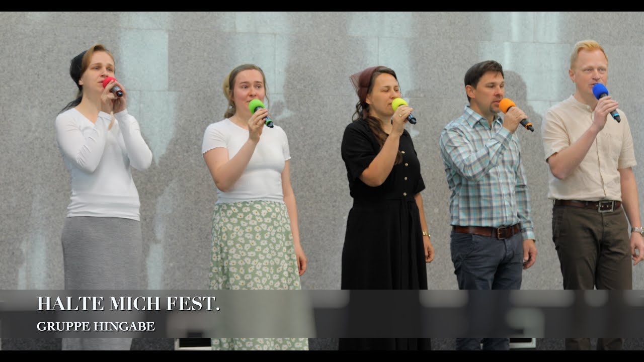 Halte mich fest. Gruppe Hingabe