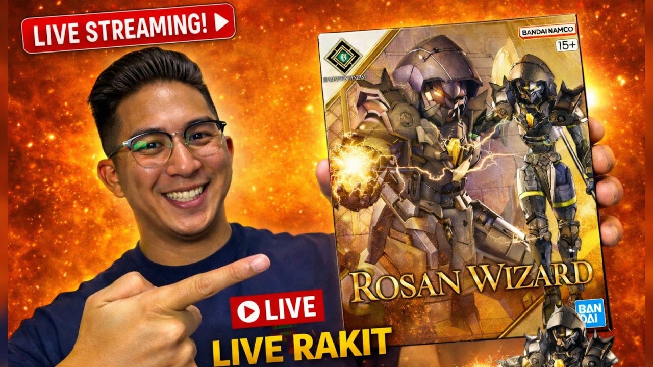LIVE RAKIT 30 MF ROSAN WIZARD