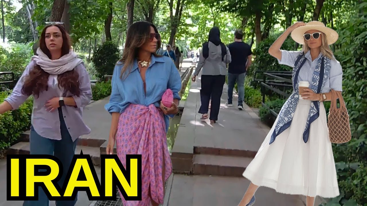 TEHRAN 2025 - Walking Tour of Persian Garden - تهران، باغ ایرانی