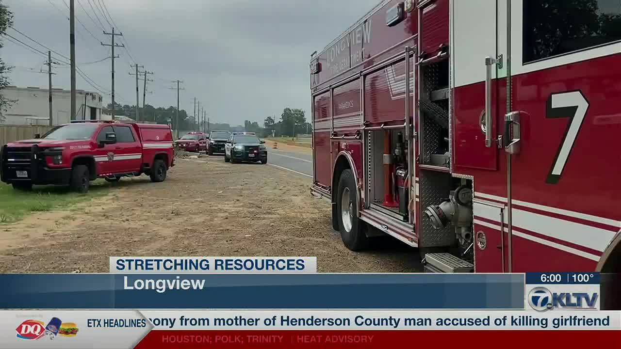 Longview area fire departments’ mutual aid can escalate during summer heat