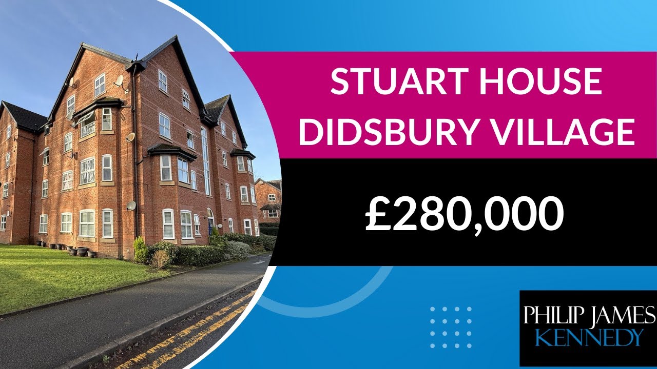 Stuart House, Didsbury Village - &pound;280,000