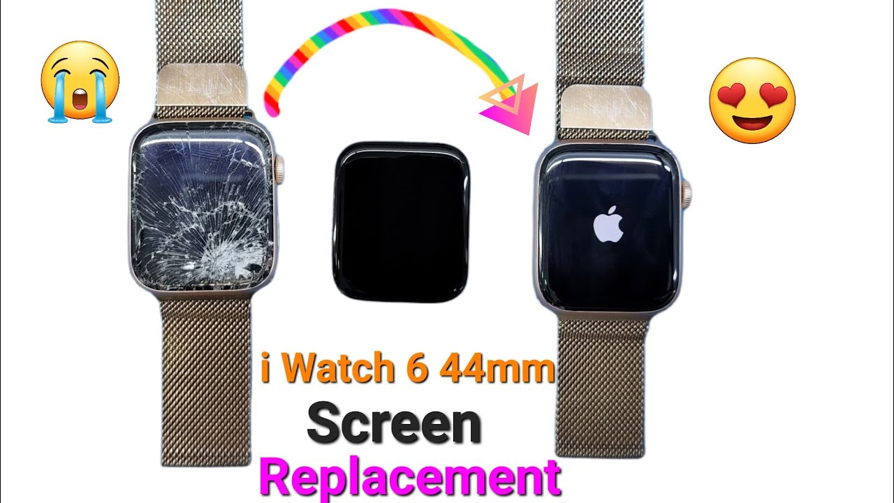 Apple iwatch series 6 44mm Screen replacement | zorba Mobile | iwatch screen change