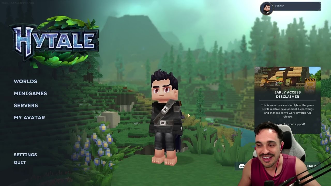 Heitir e amigos jogando Hytale Online #1