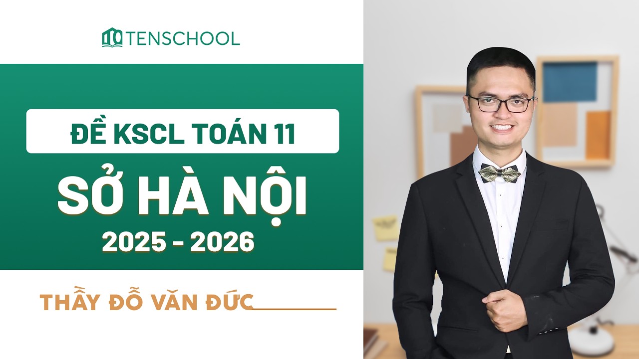 Đề thi KSCL Toán 11 Sở Hà Nội năm 2025-2026