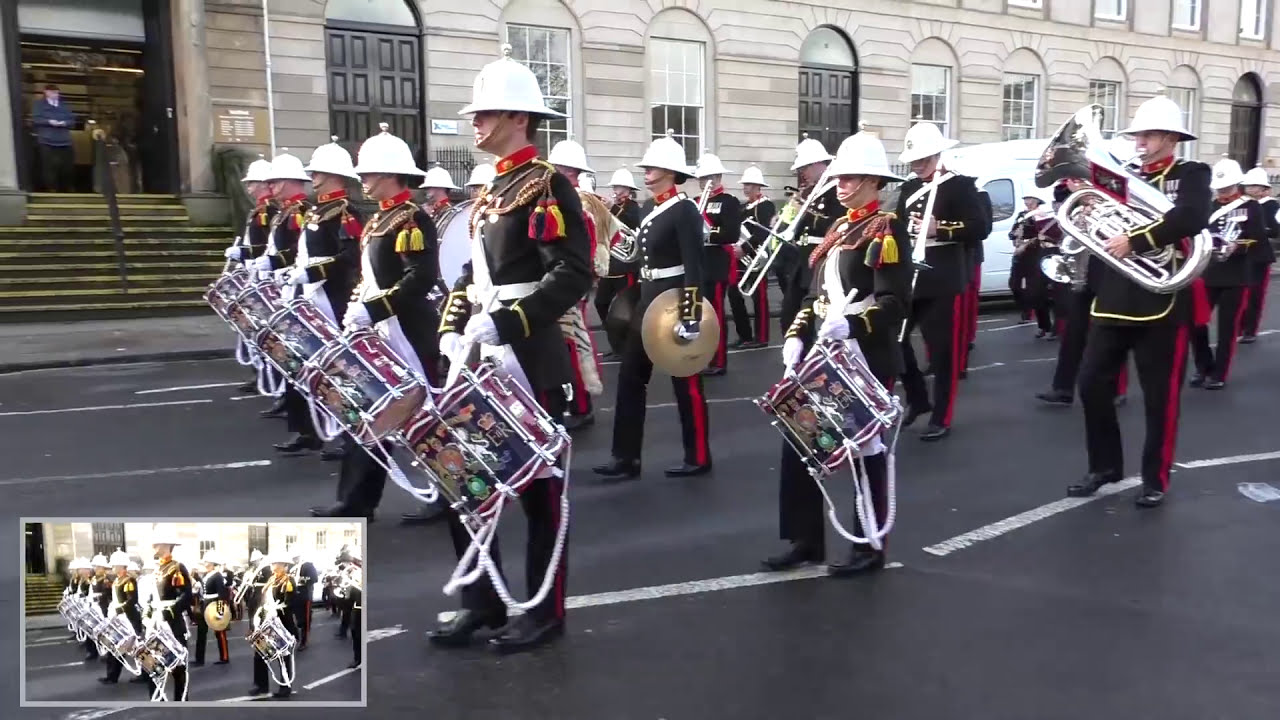 HM Royal Marines - Glasgow Parade - Holland St to George Square