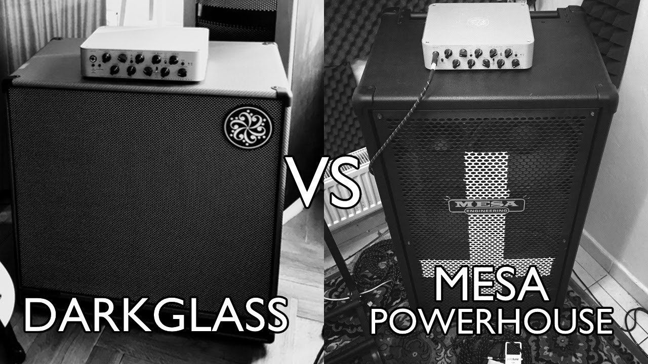 Darkglass cab 4x10 vs MESA Powerhouse 4x12