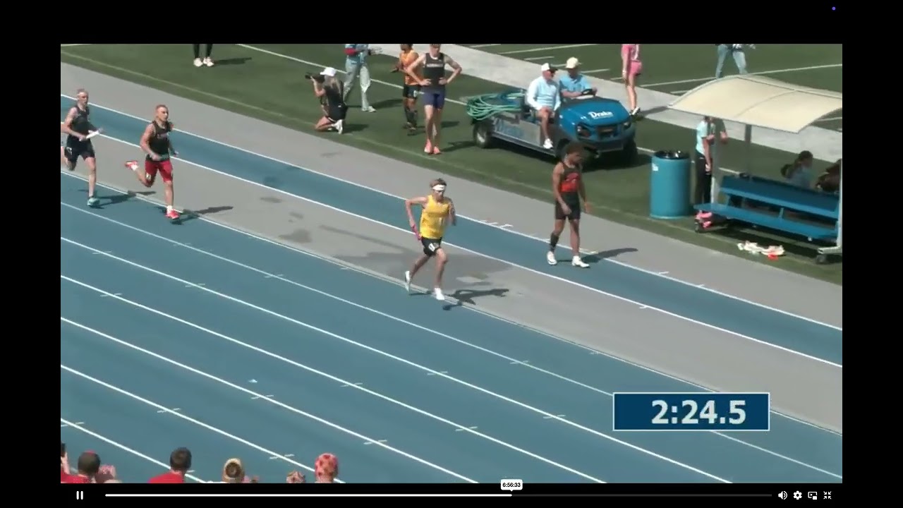 1600m sprint medley relay 1A State Track and Field Iowa