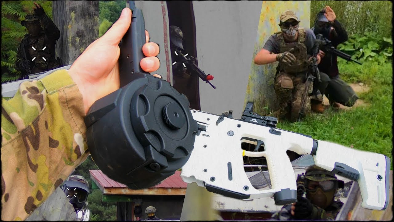 I Bought a Drum Mag for my Kriss Vector and Airsofters ain't liking it! (Review & Gameplay)