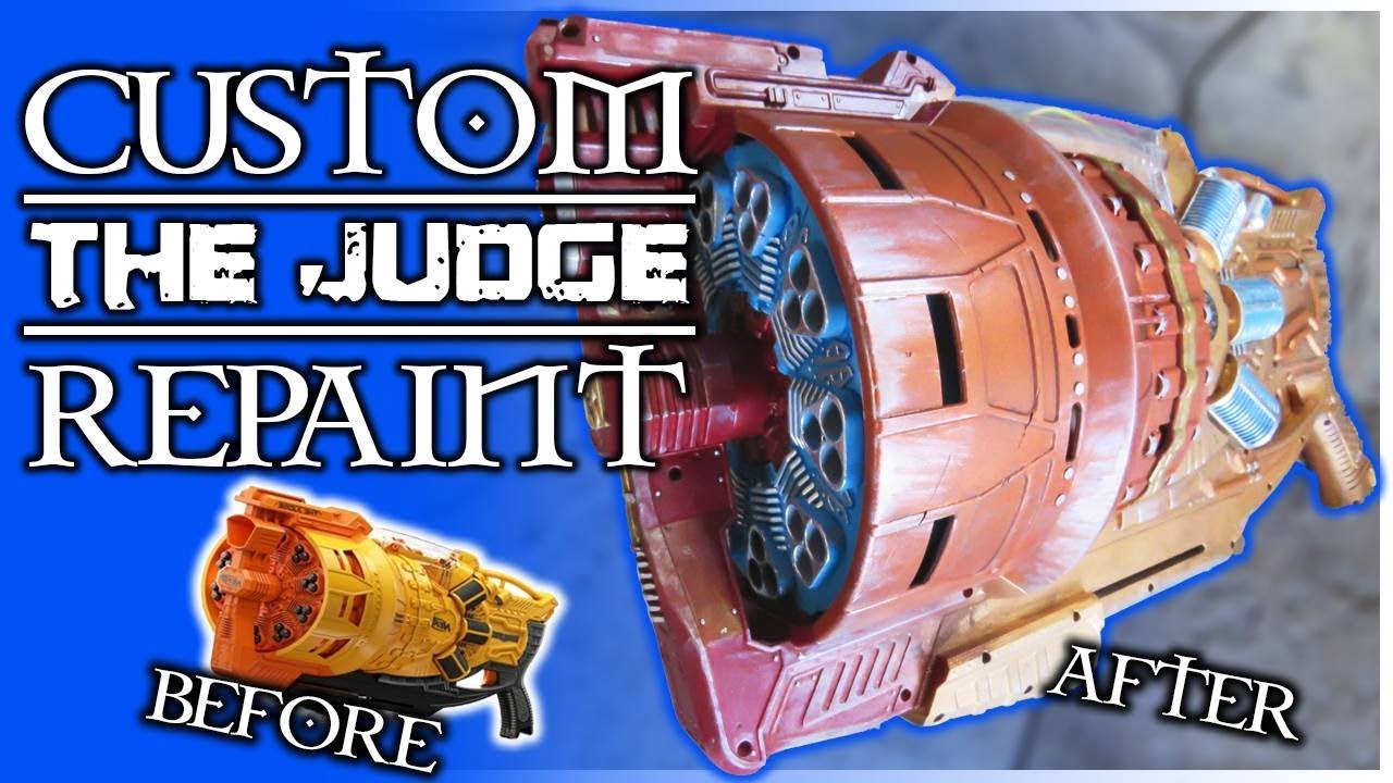 Custom Steampunk Nerf The Judge Repaint!