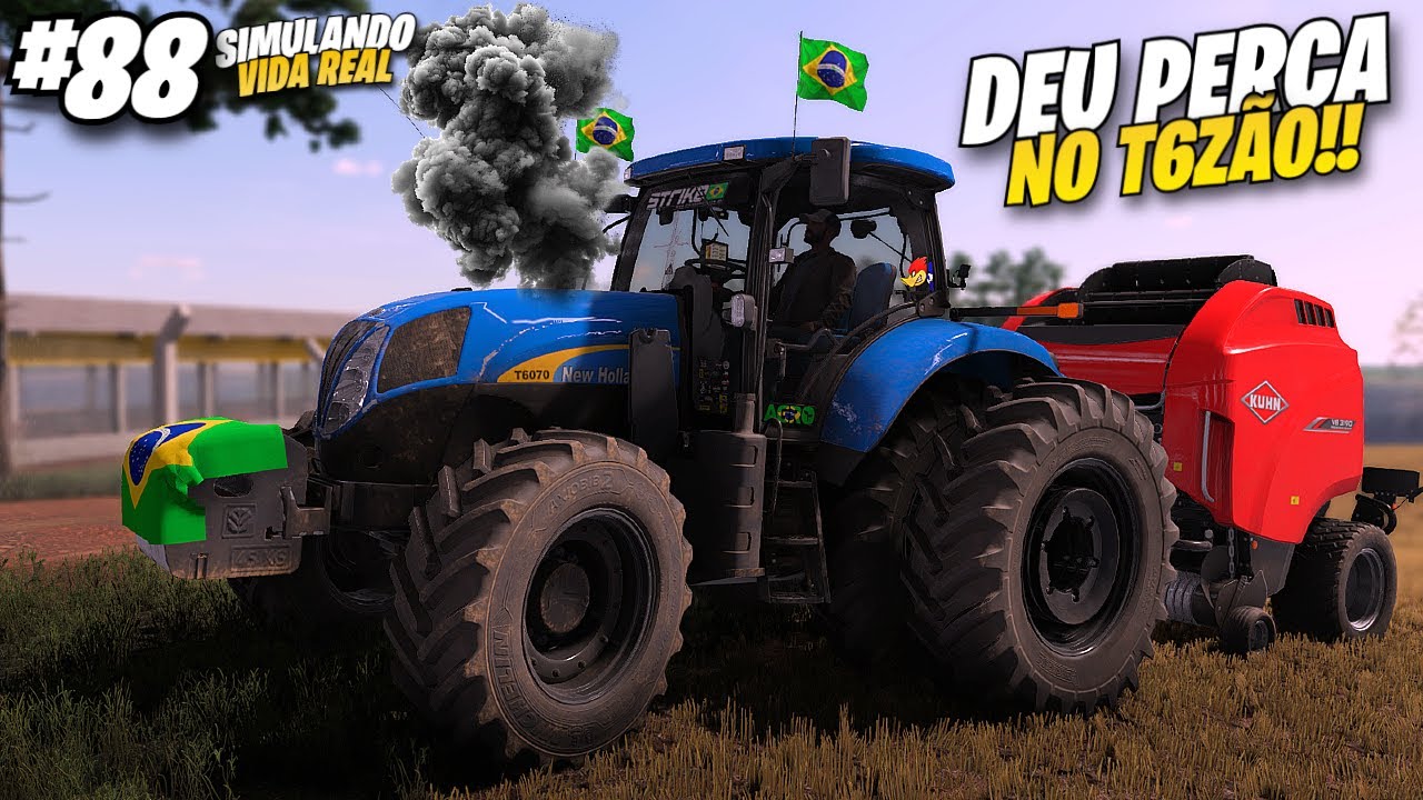 FUNDIMOS O MOTOR DO T6│Vou Comprar Um Novo Trator!│Farming Simulator 22│Fazenda Madureiro #88