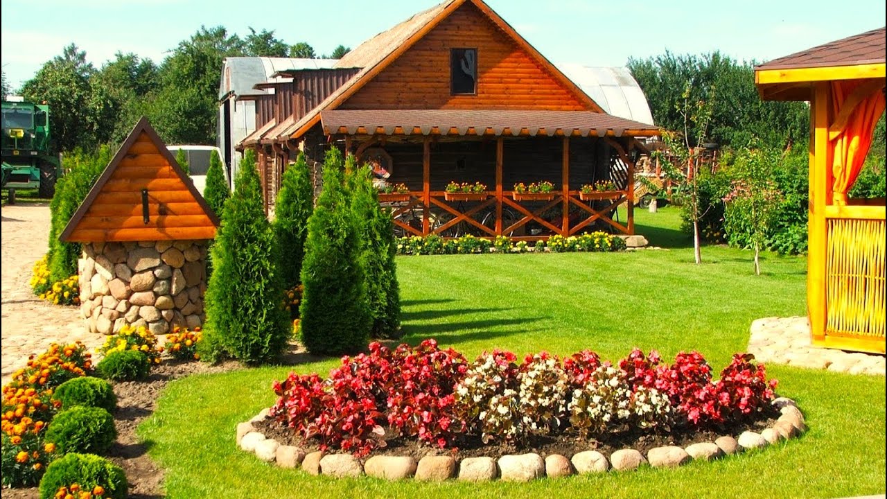 Оригинальные идеи для украшения придомовой территории / Beautiful ideas for garden decoration