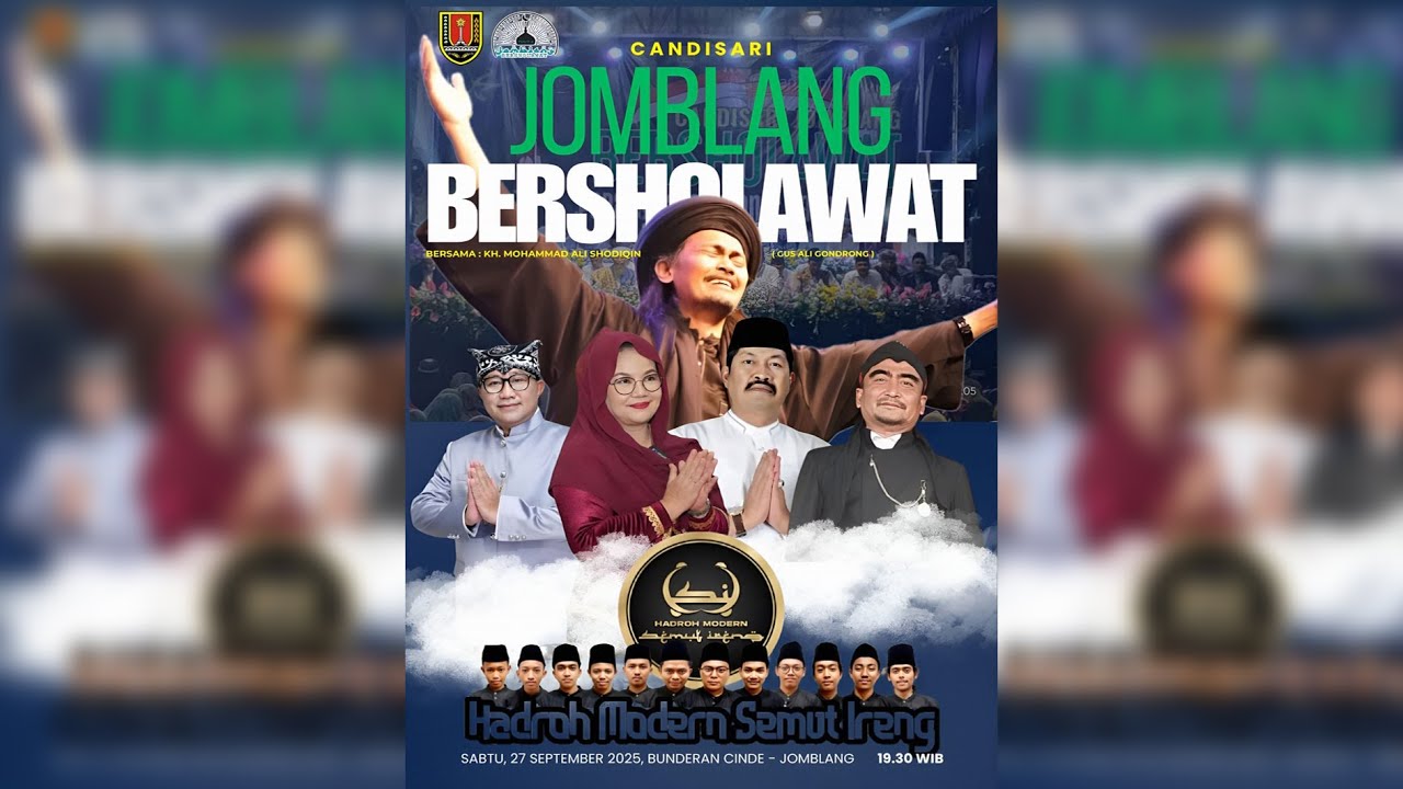 JOMBLANG BERSHOLAWAT BERSAMA : GUS ALI GONDRONG "MAFIA SHOLAWAT"