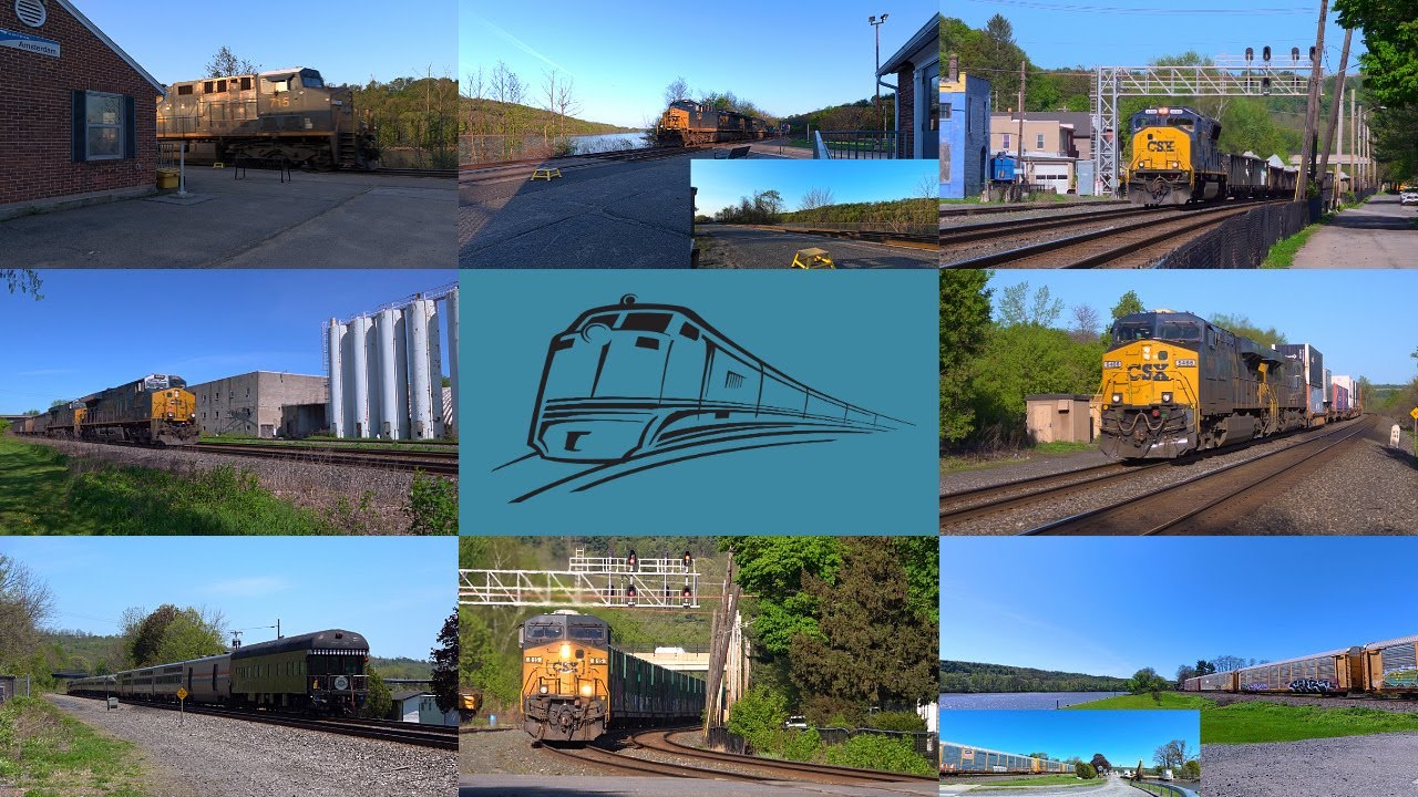 First Railfanning in 2025 on CSX Mohawk Subdivision - Selected Videos 5/11/2025