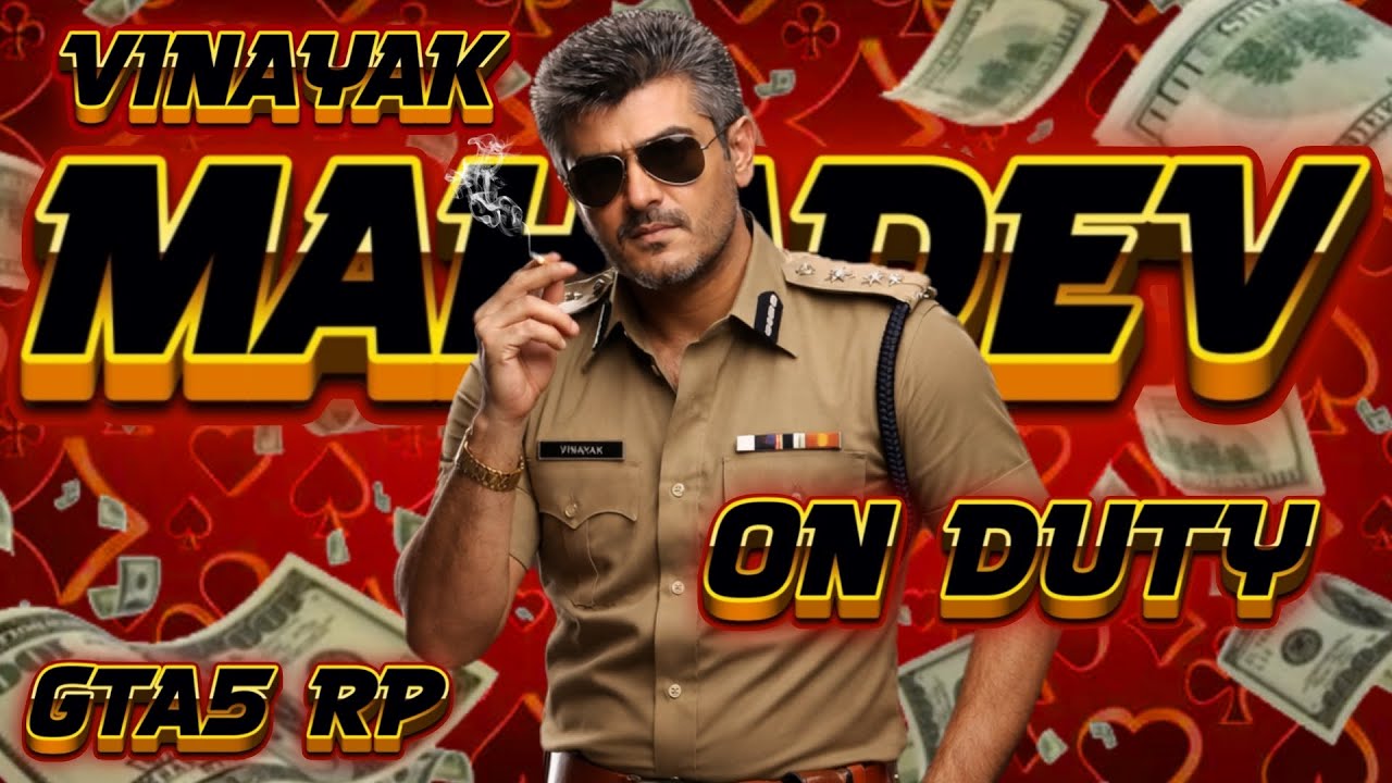 GTA V TAMIL ROLEPLAY | LIVE | VINAYAK MAHADEV ON DUTY | STRP Resilience 3.0 #MANKATHA