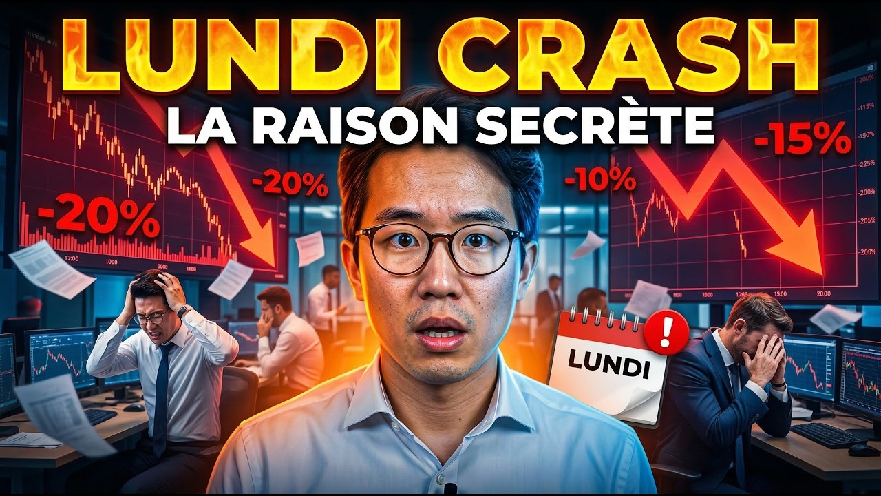 Lundi sera brutal : la raison secrète derrière la chute massive des marchés aujourd’hui