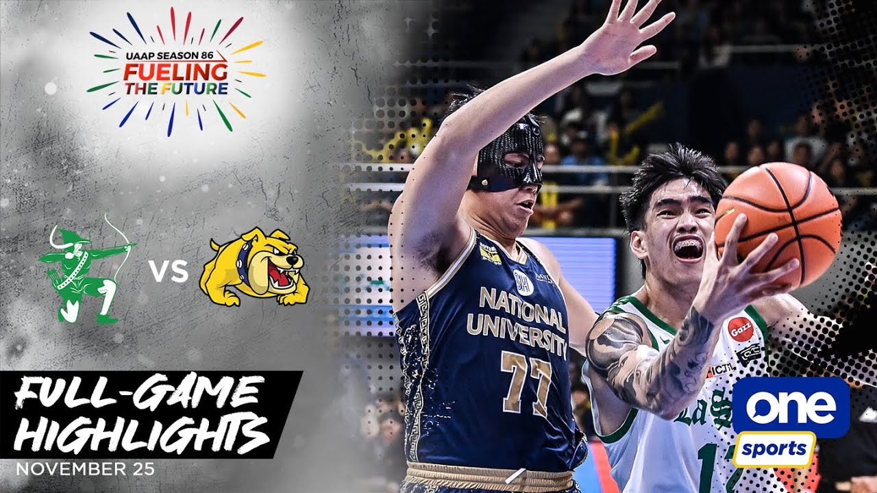 DLSU vs. NU Final Four highlights | UAAP Season 86 Men's Basketball - Nov. 25, 2023