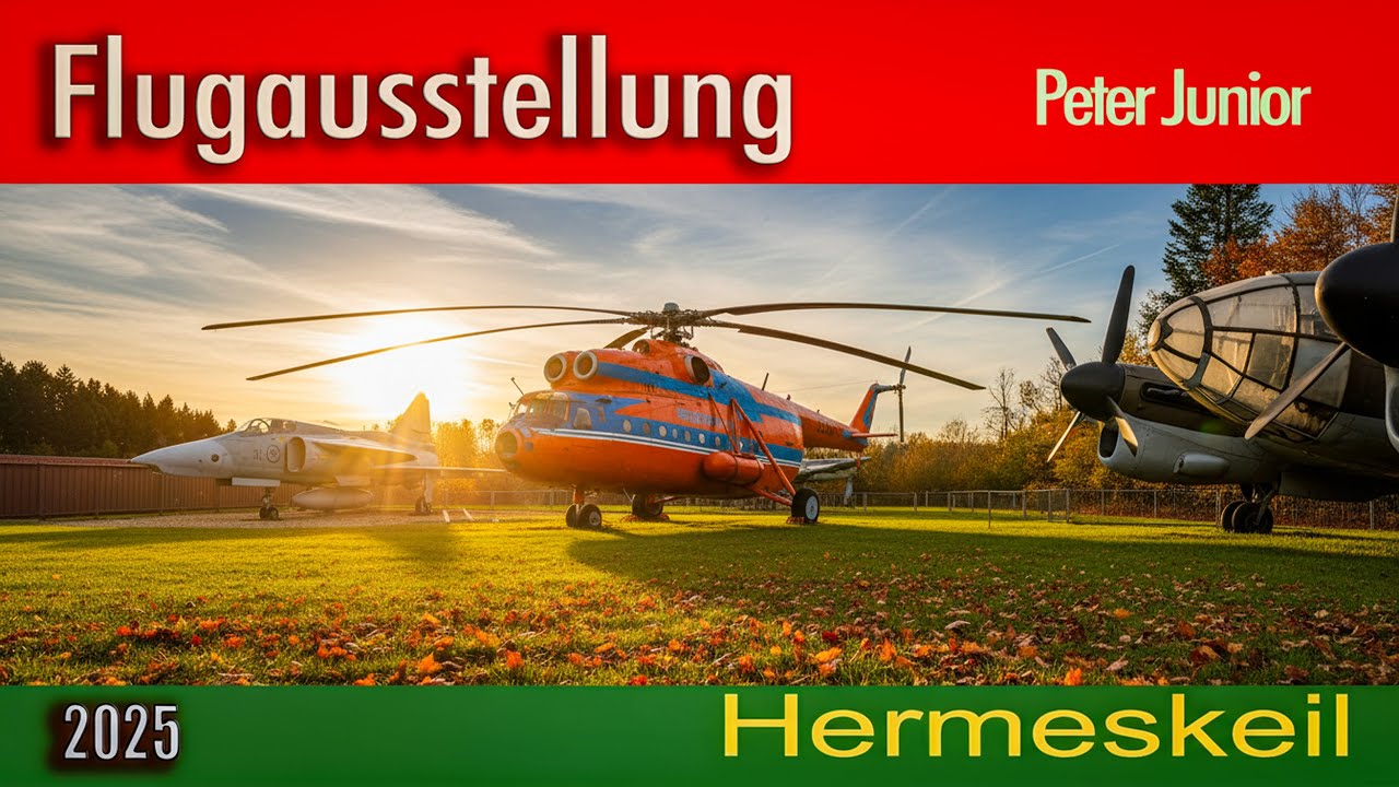 Die Flugausstellungm, ein privates Luftfahrtmuseum bei Hermeskeil #flugzeuge #luftfahrt