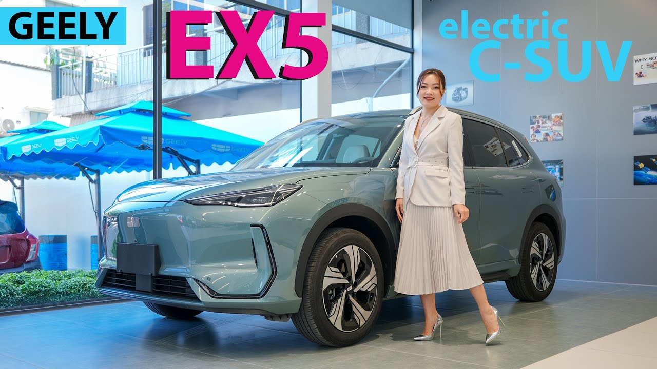 Xem ngay GEELY EX5 có gì đáng mong đợi? Đối thủ mới VinFast VF7, BYD Atto3 trên đường đua ô tô điện