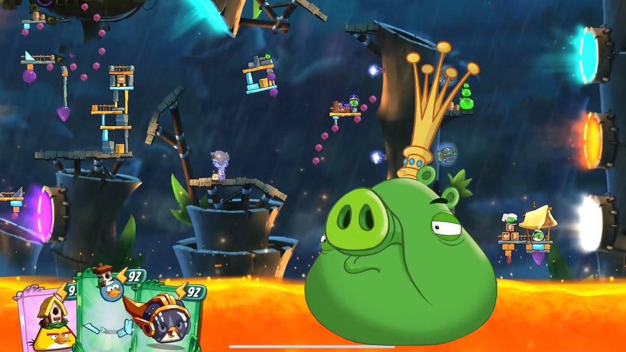 ANGRY BIRDS 2 - KING PIG PANIC DAILY CHALLENGE (Jul/21/2021)