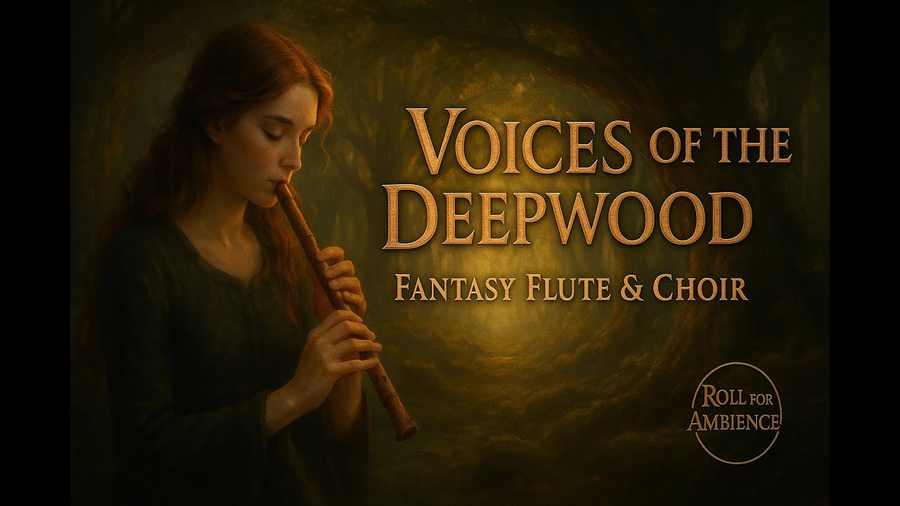 Voices of the Deepwood | Fantasy Flute & Choir Ambience for D&D & RPGs #fantasy #dnd