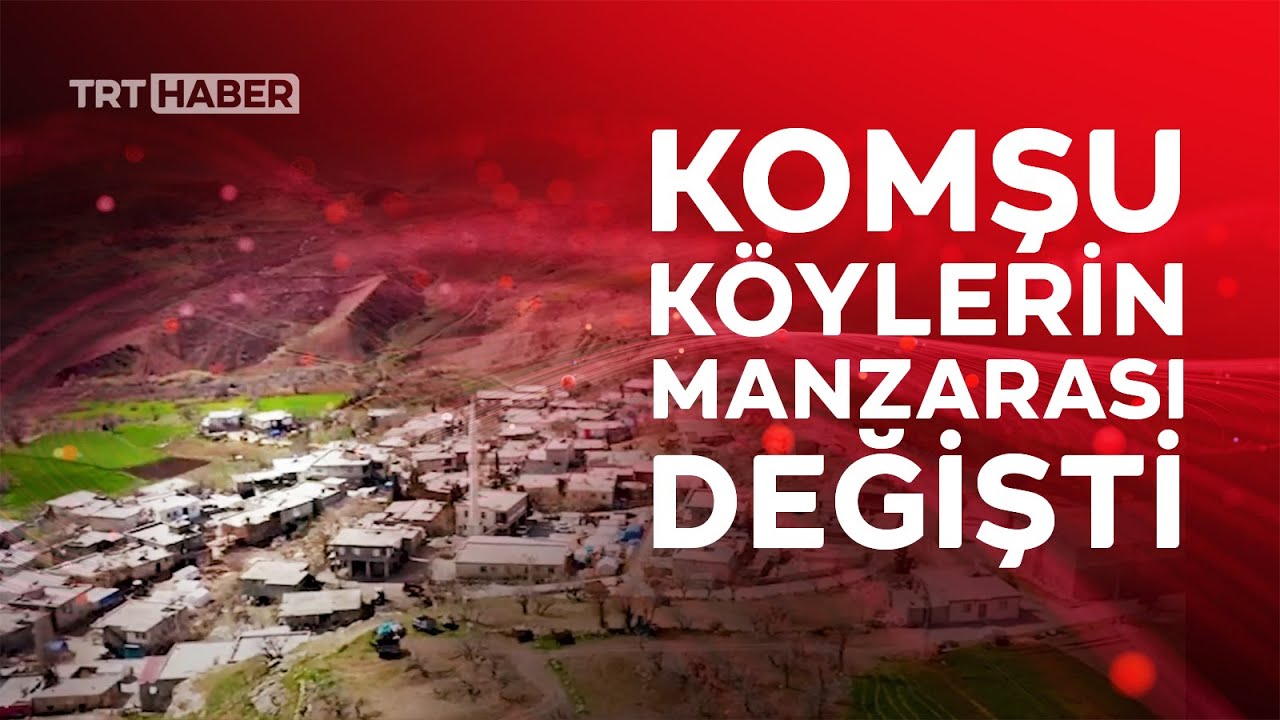 Depremin ardından köyün manzarası değişti: Tepe çöktü, köy göründü