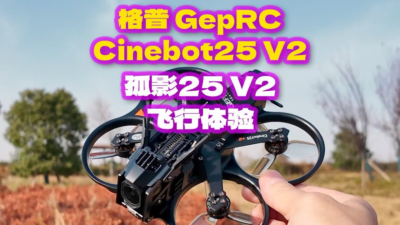 格普 GepRC Cinebot25 V2 飞行体验 2 5寸圈圈机年度总结四  孤影25 V2 #fpv穿越机 #穿越机 #穿越机航拍 #Cinebot25 #穿越机入门