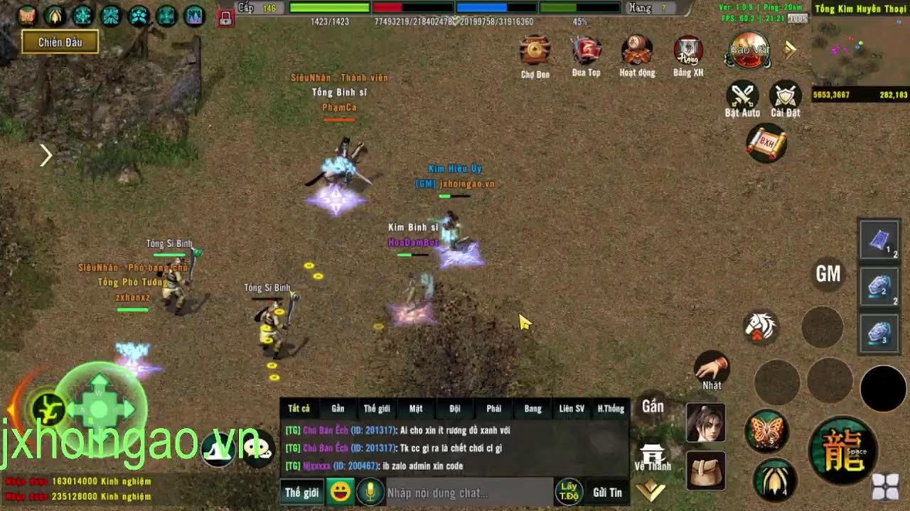 19h15  hằng ngày | Jx Mobile Cocos2d-x  | Ngày 28/02/2026