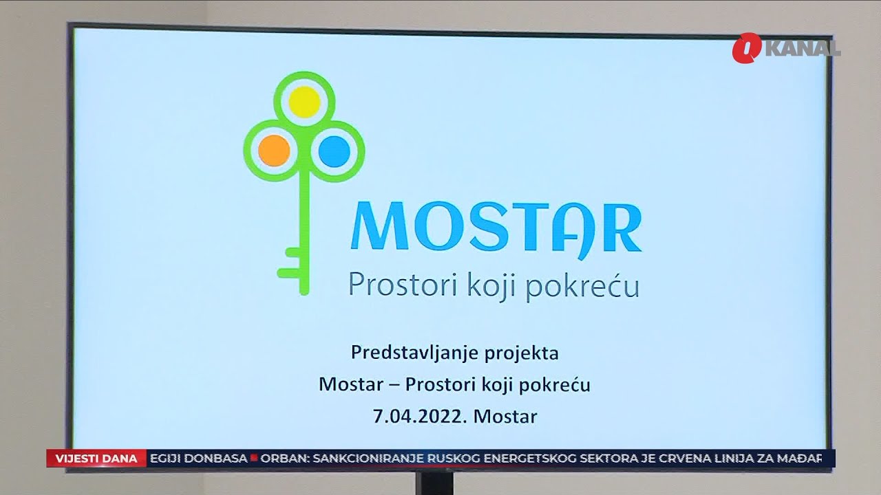 Mostar - Prostori koji pokreću trebao bi „premostiti procjep“ i odgovarati na prioritete građana