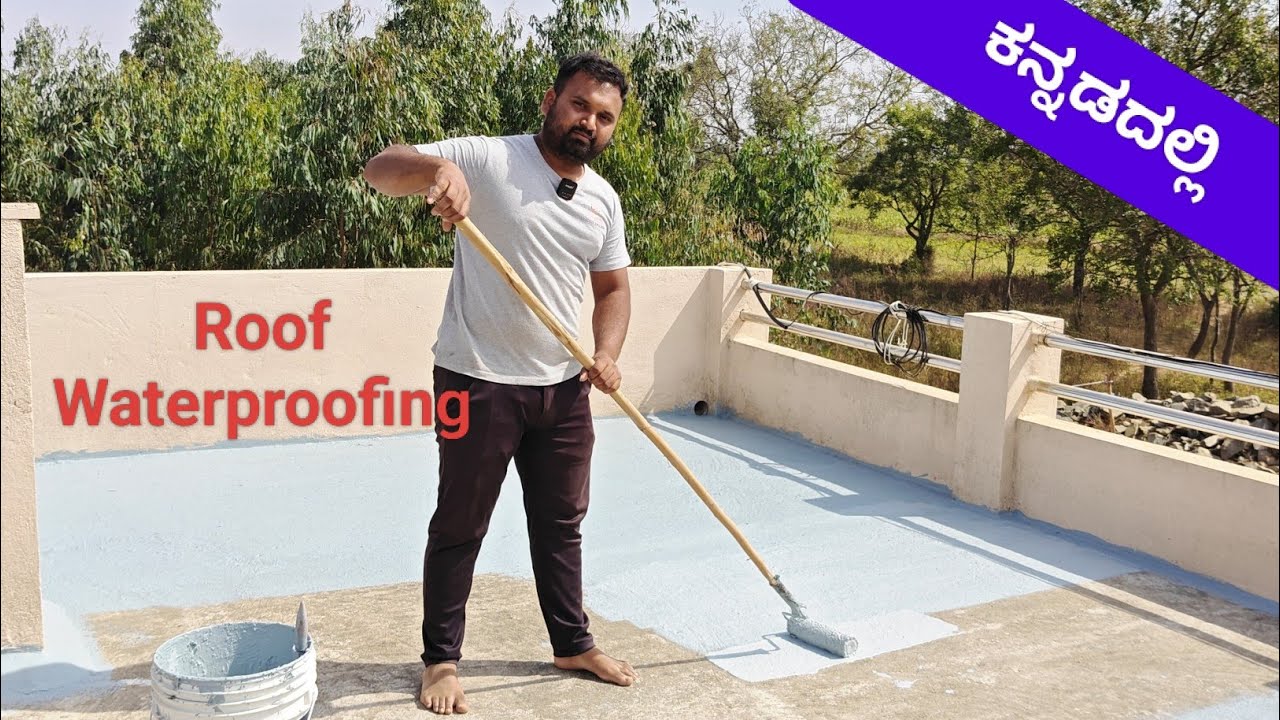 Damp Proof Asian paints Roof Water Proofing | Waterproofing Treatment  on  Terrace 