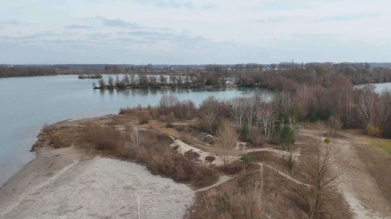 Luftaufnahme Baggersee 