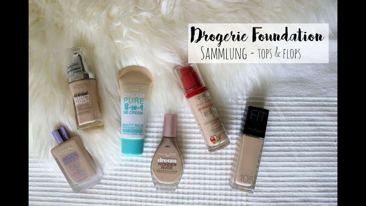 DROGERIE FOUNDATION SAMMLUNG - Tops & Flops I Frollein Tee