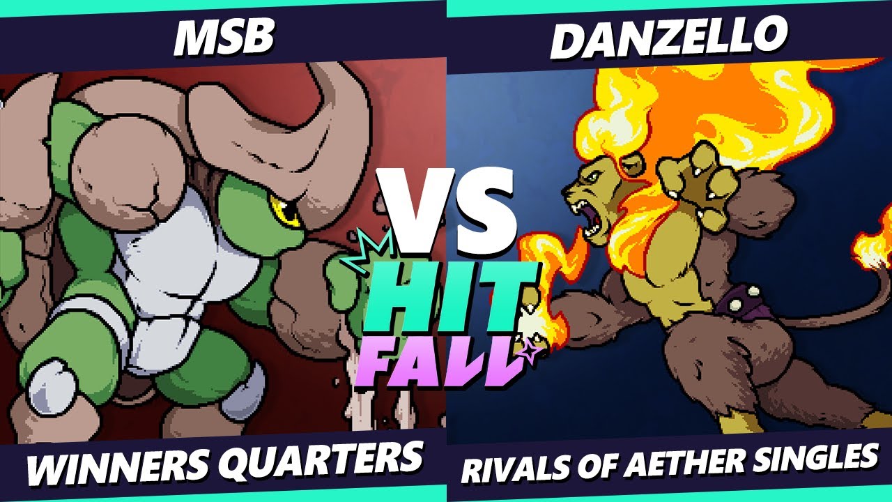 Hitfall 3 - MSB (Kragg) Vs. Danzello (Zetterburn) Rivals of Aether - RoA