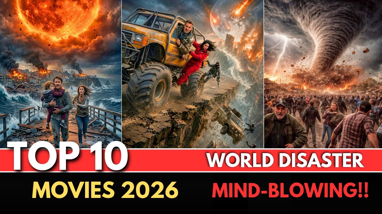 Top 10 Best Disaster Movies | End of the World Movies | 2026 | Hollywood Disaster Movies |